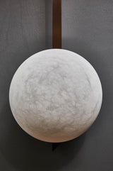 Asymmetrical Flush Mount Lamp