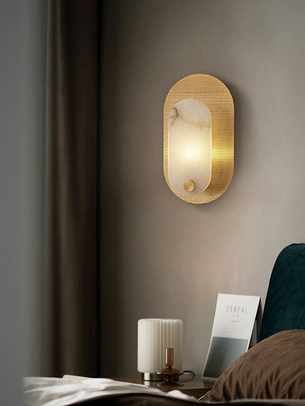 Sophia Alabaster Wall Sconce
