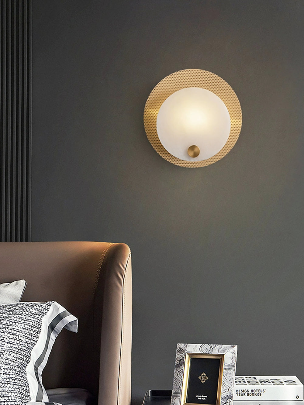 Sophia Alabaster Wall Sconce