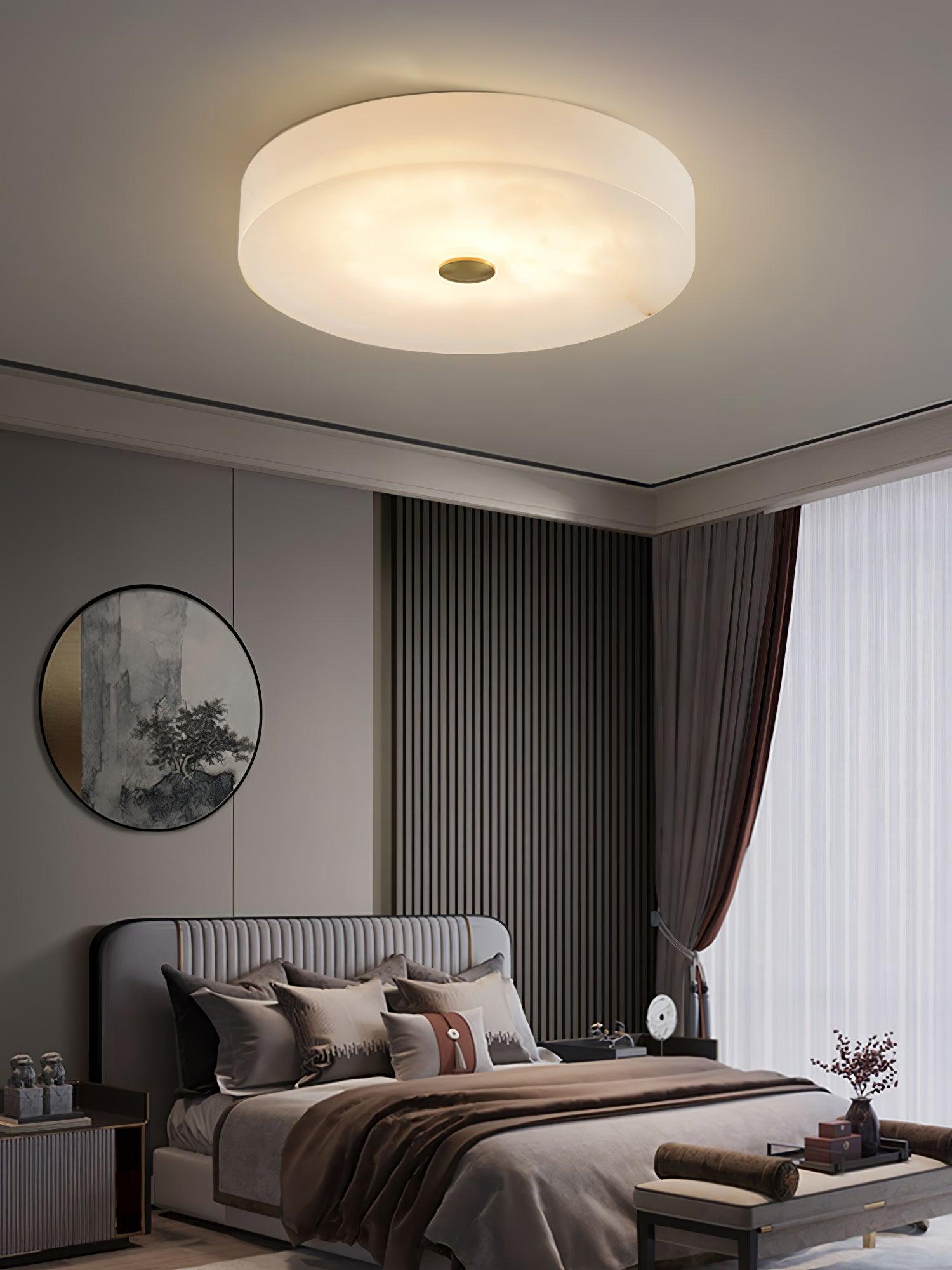 Lew Alabaster Flush Mount Lighting