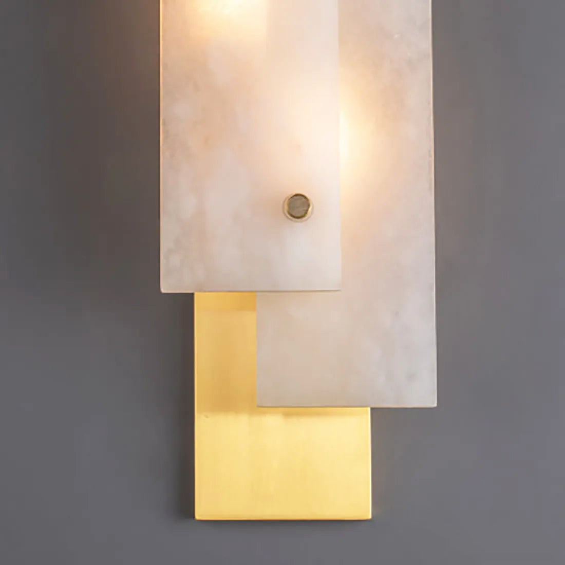 Splice Alabaster Wall Sconce