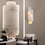 Splice Alabaster Wall Sconce