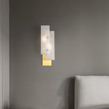 Splice Alabaster Wall Sconce