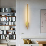 Linnen Rod Plug-in Wall Sconce