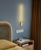 Linnen Rod Plug-in Wall Sconce