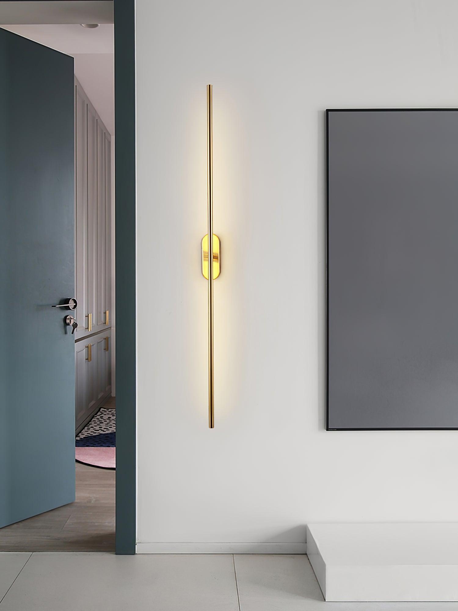Linnen Rod Plug-in Wall Sconce
