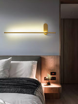 Linnen Rod Wall Sconce