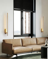 Linnen Rod Plug-in Wall Sconce