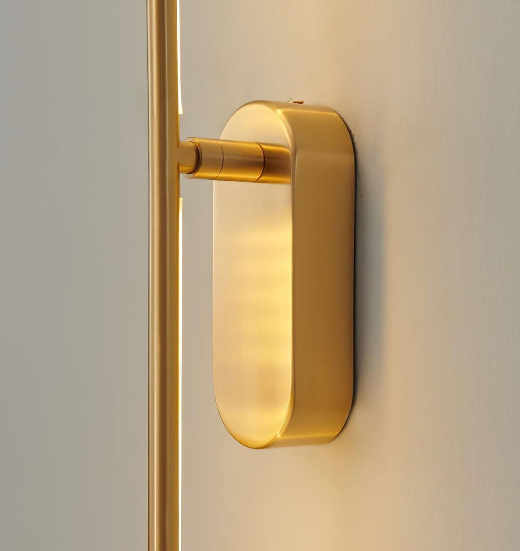 Linnen Rod Wall Sconce