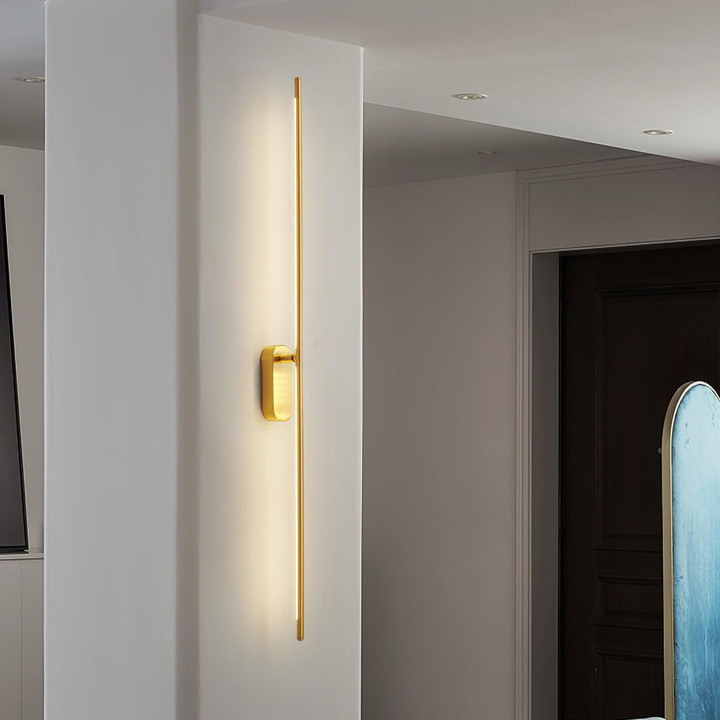 Linnen Rod Plug-in Wall Sconce