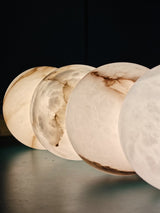 String of Pearls Alabaster Pendant Lamp