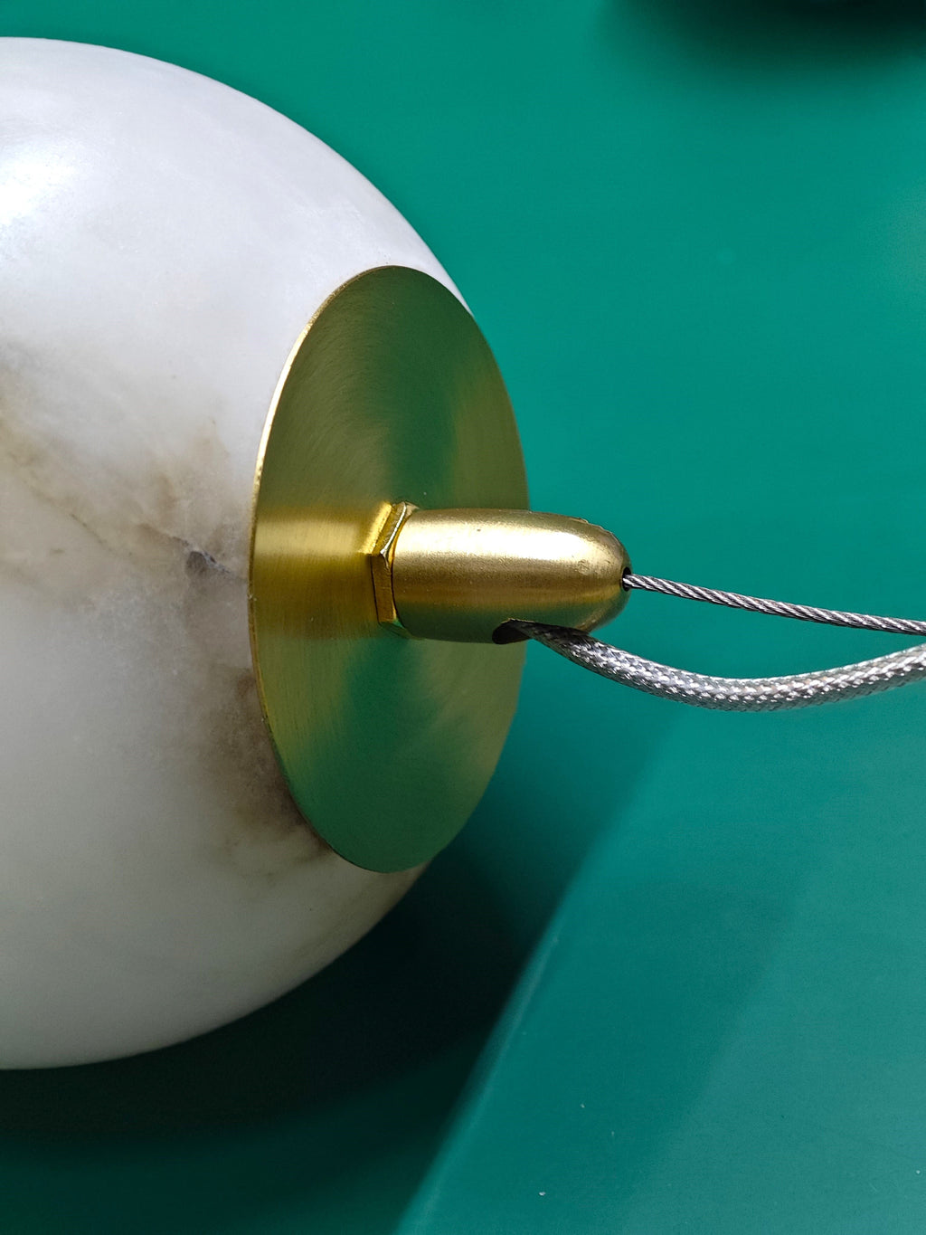 String of Pearls Alabaster Pendant Lamp