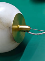 String of Pearls Alabaster Pendant Lamp