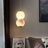 String of Pearls Alabaster Pendant Lamp