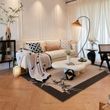 Swan Woven Floor Lamp