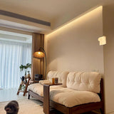 Swan Woven Floor Lamp