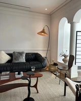 Swan Woven Floor Lamp