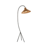 Swan Woven Floor Lamp