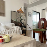 Swan Woven Floor Lamp