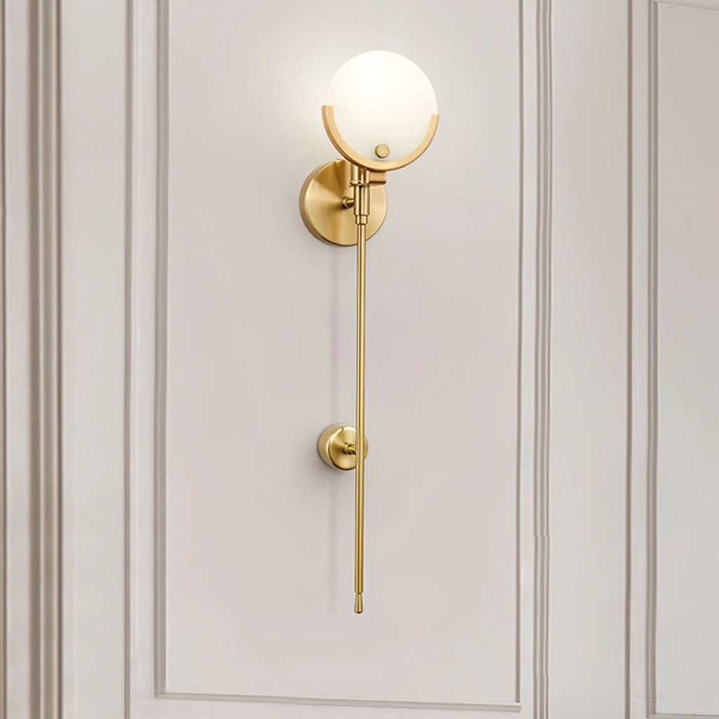 Tail Alabaster Wall Sconce