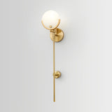 Tail Alabaster Wall Sconce