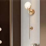 Tail Alabaster Wall Sconce