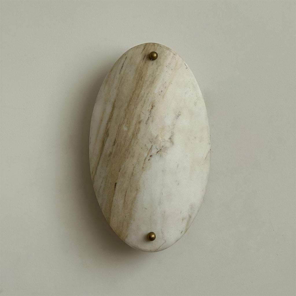 Tan Onyx Sconce