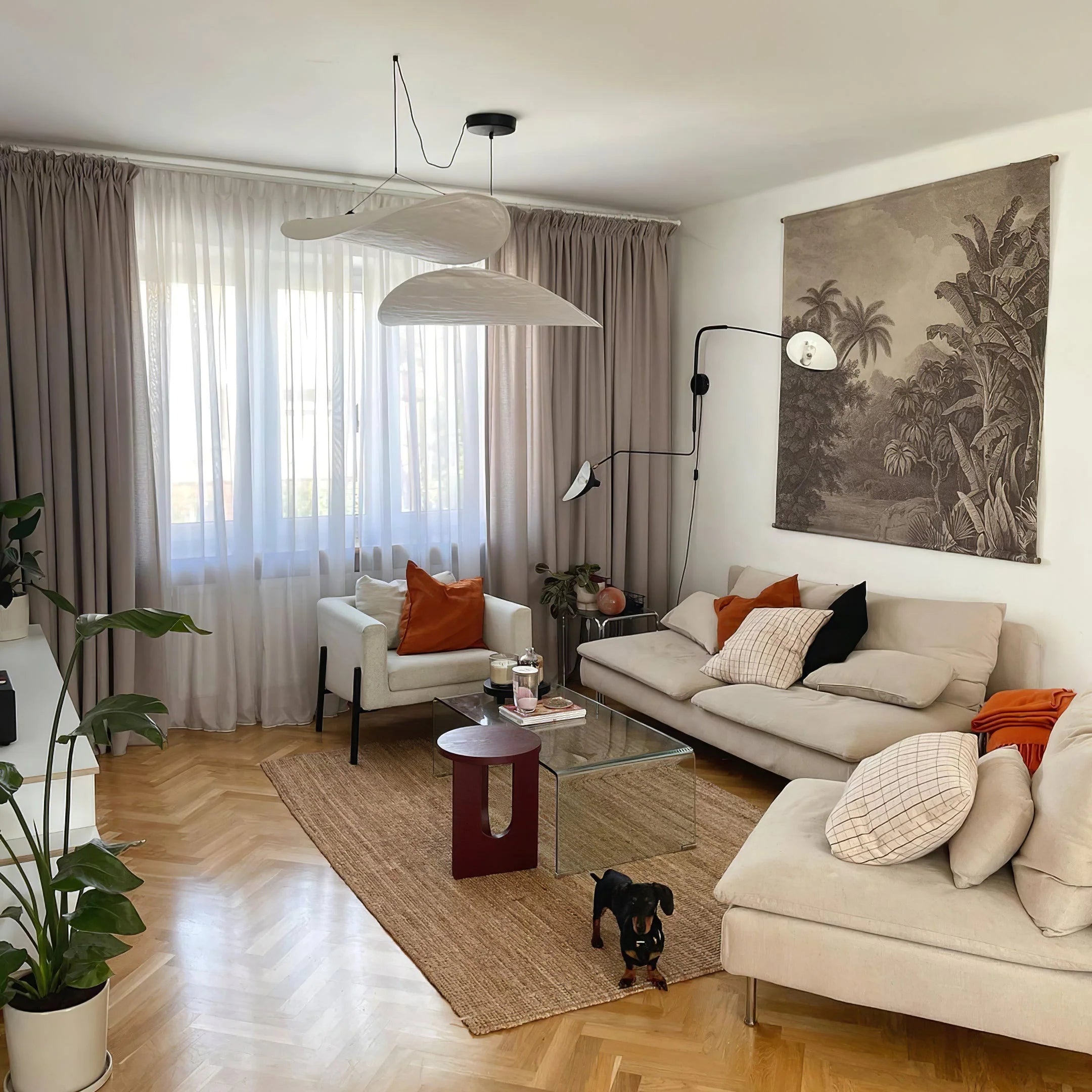 Latia Silk Pendant Lighting