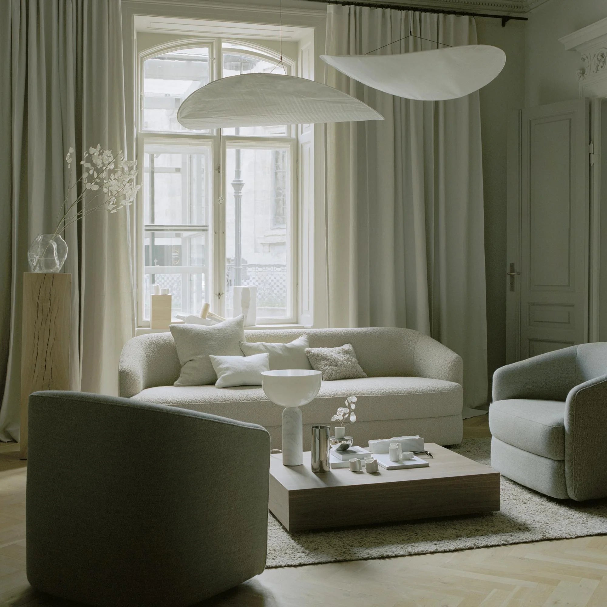 Latia Silk Pendant Lighting