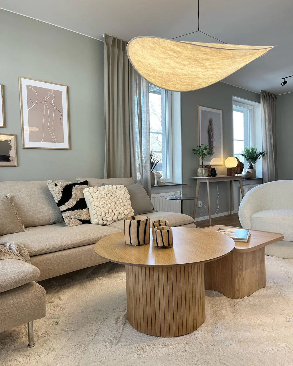 Latia Silk Pendant Lighting