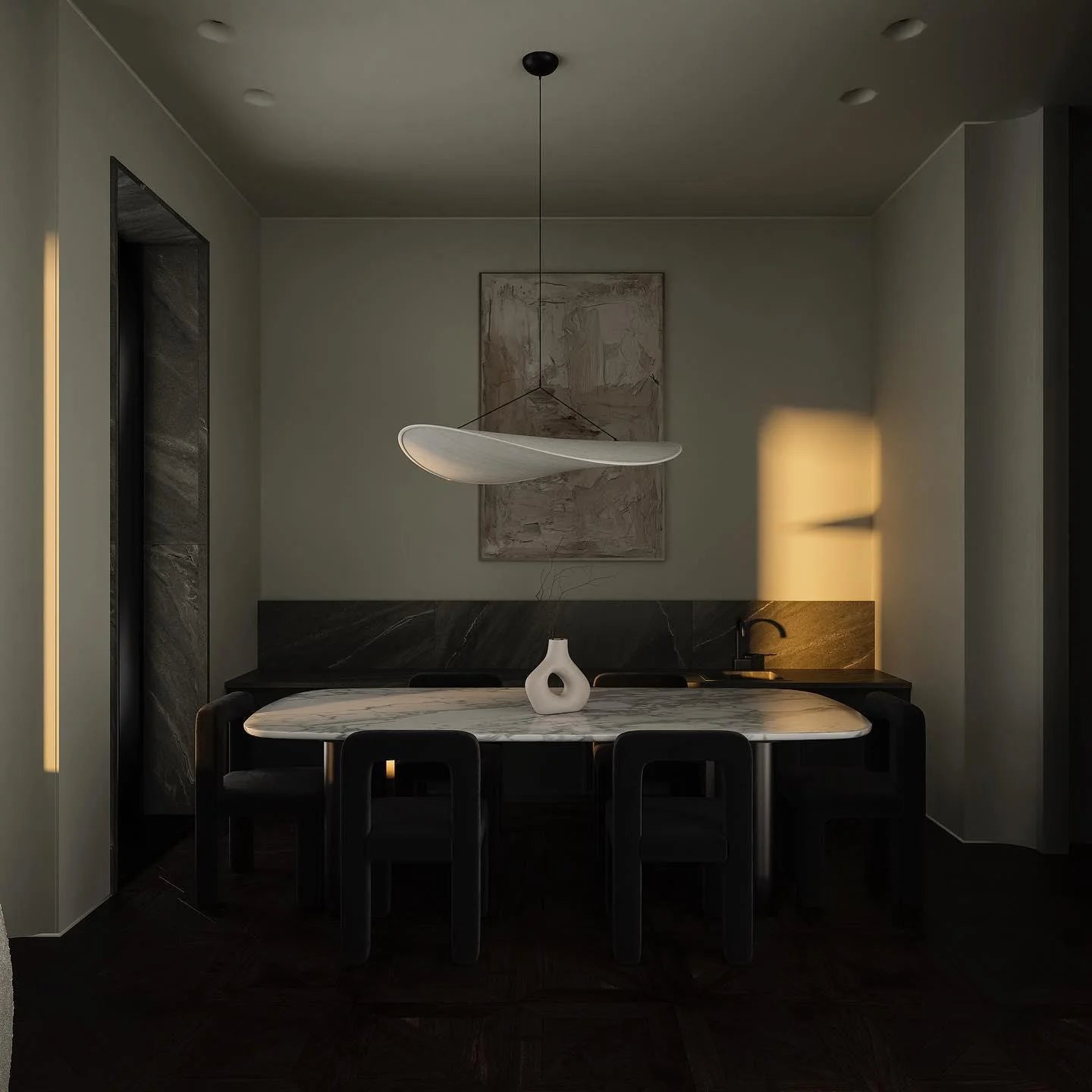 Latia Silk Pendant Lighting