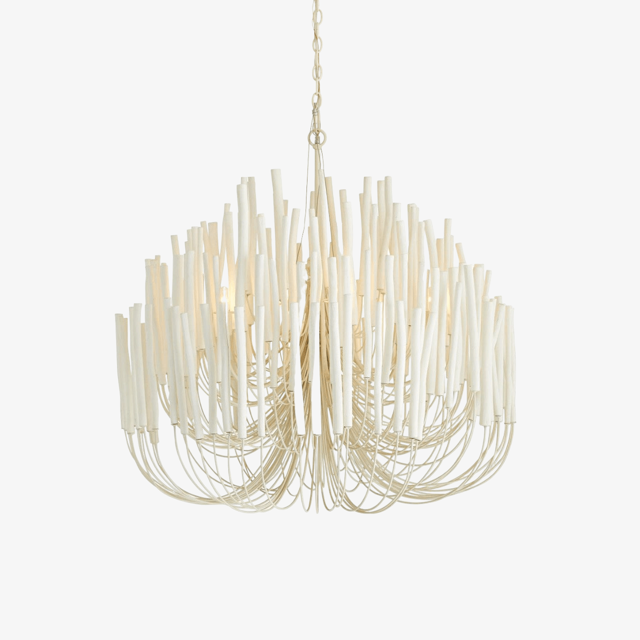 StainedWood Forest Chandelier