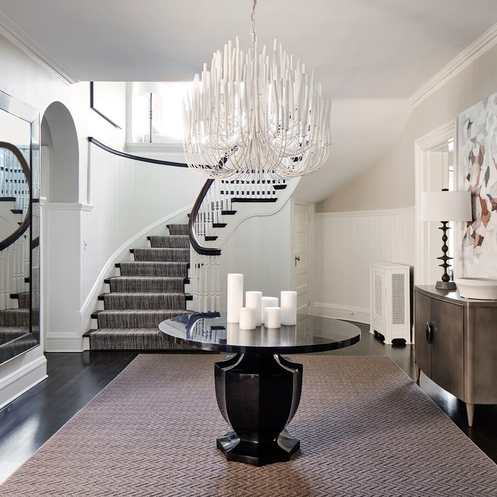 StainedWood Forest Chandelier