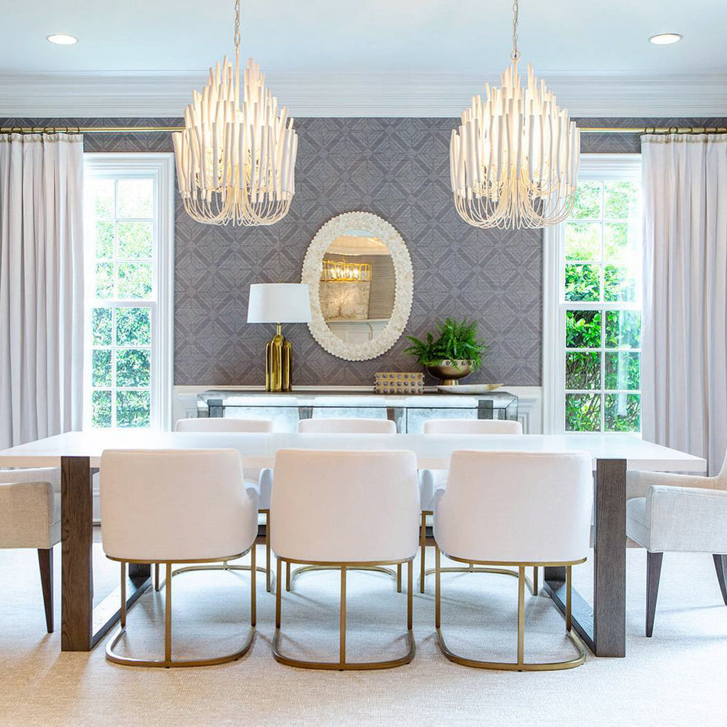 StainedWood Forest Chandelier