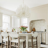 StainedWood Forest Chandelier