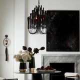 StainedWood Forest Chandelier
