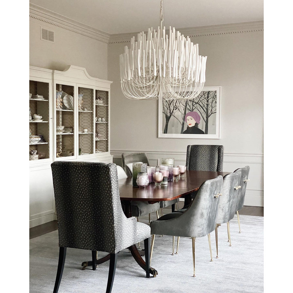 StainedWood Forest Chandelier
