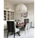 StainedWood Forest Chandelier