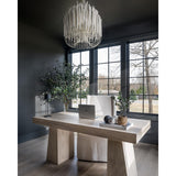 StainedWood Forest Chandelier