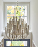 StainedWood Forest Chandelier