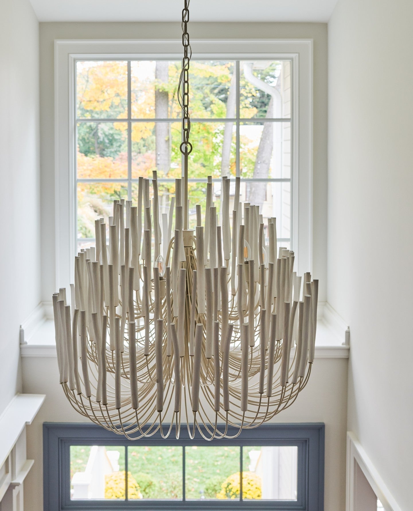 StainedWood Forest Chandelier