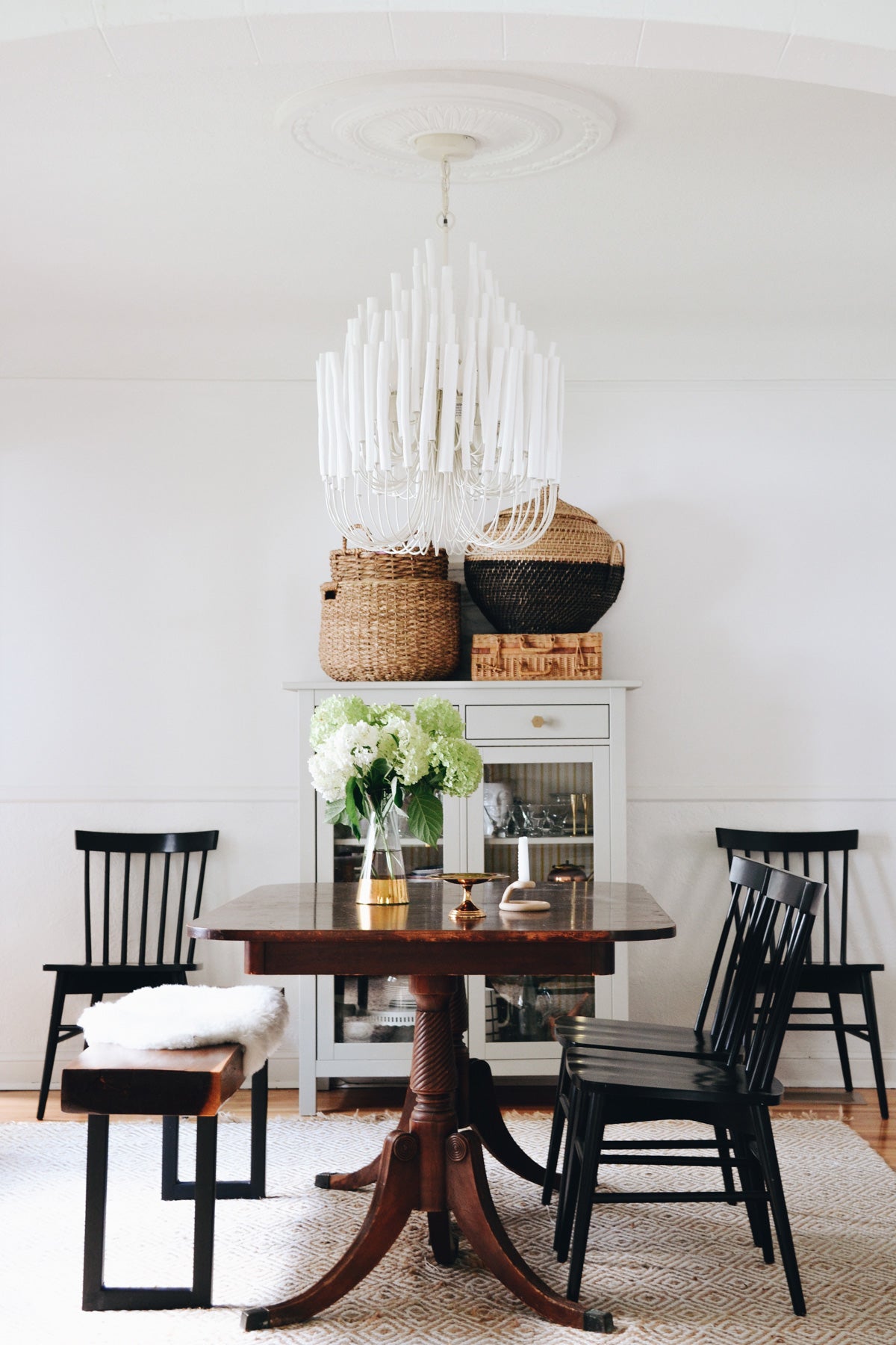 StainedWood Forest Chandelier