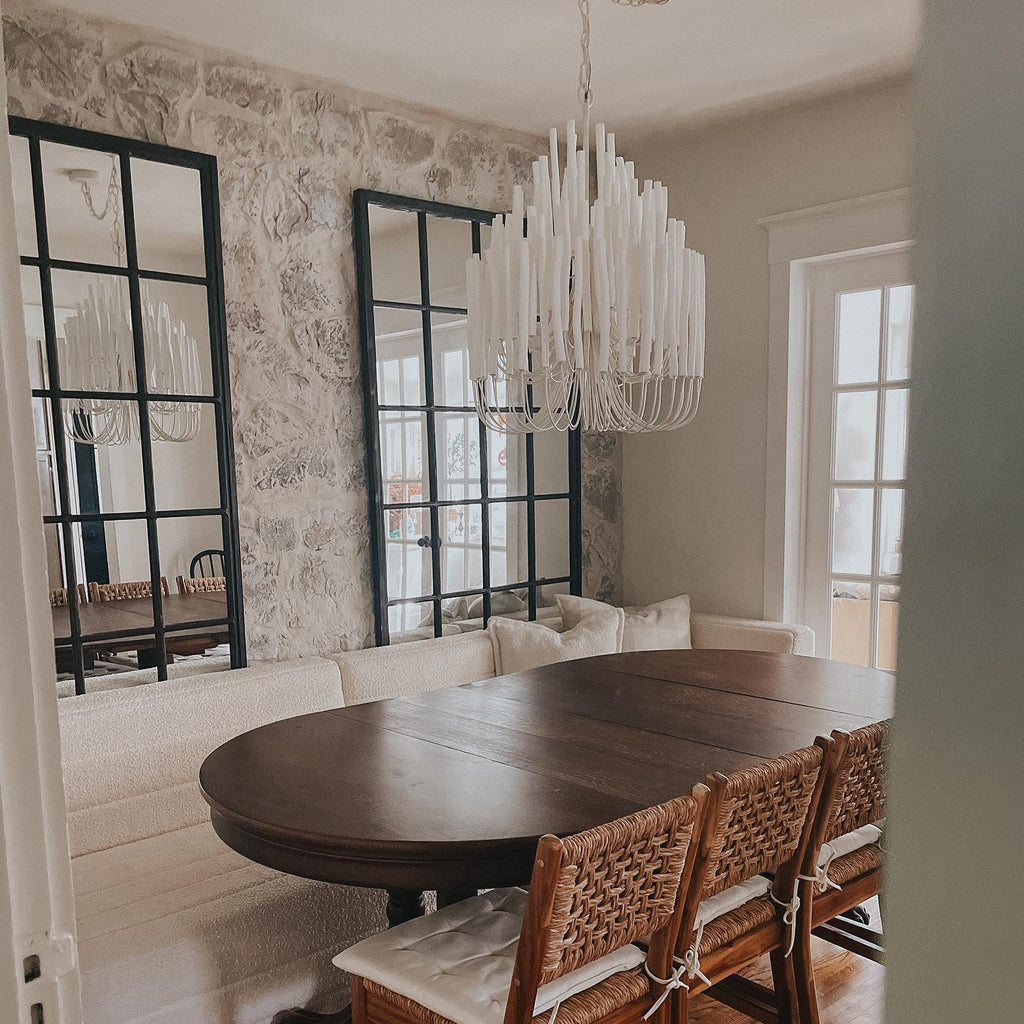 StainedWood Forest Chandelier