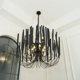 StainedWood Forest Chandelier