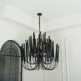 StainedWood Forest Chandelier