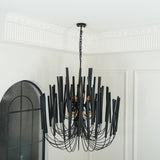 StainedWood Forest Chandelier