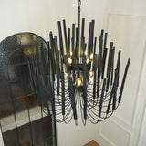 StainedWood Forest Chandelier