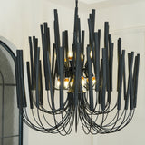 StainedWood Forest Chandelier