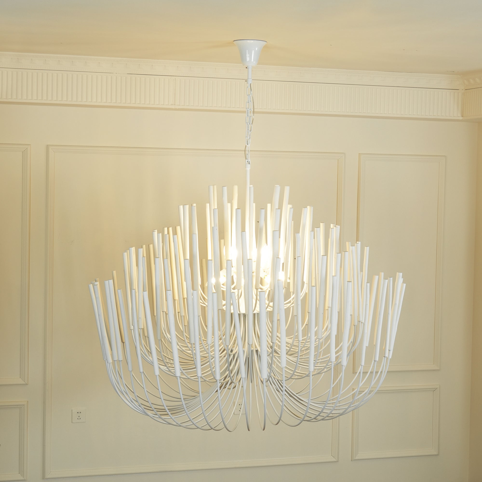 StainedWood Forest Chandelier