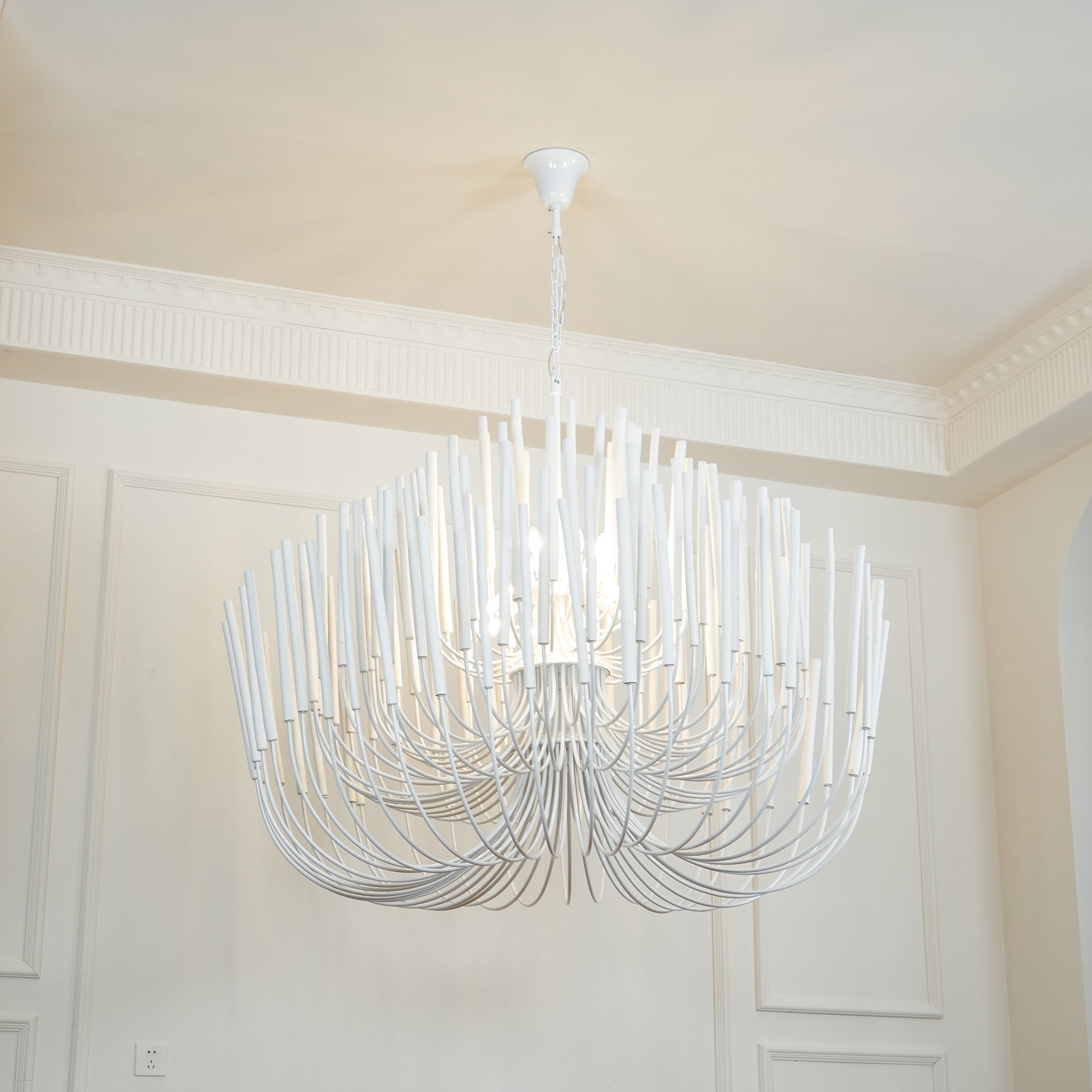 StainedWood Forest Chandelier